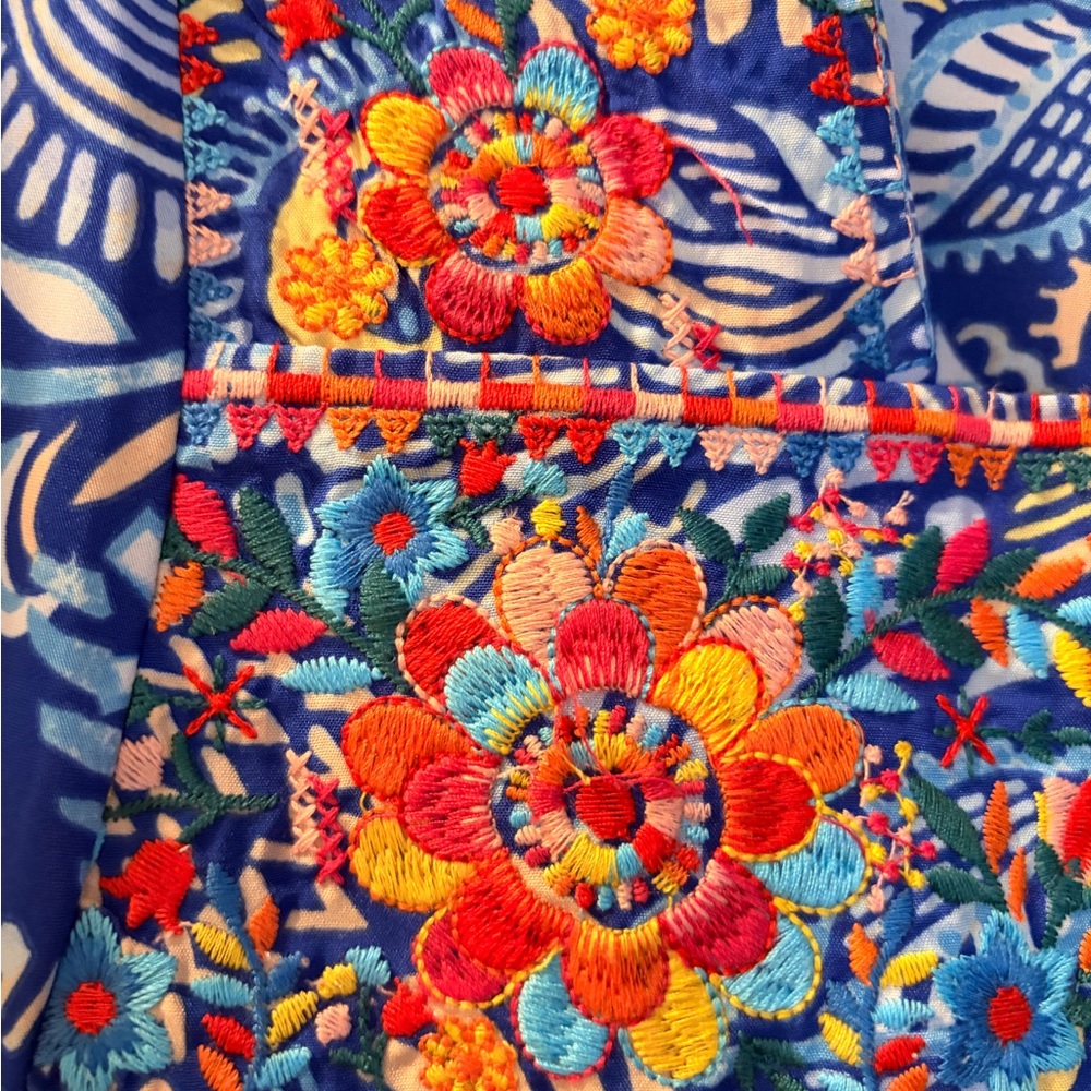 Savanna Jane Multicolor Floral Blouse - Picture 5 of 7
